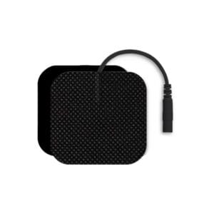 TENS Spare Electrode Black Pad 5cm x 5 cm Pack of 2 Pcs