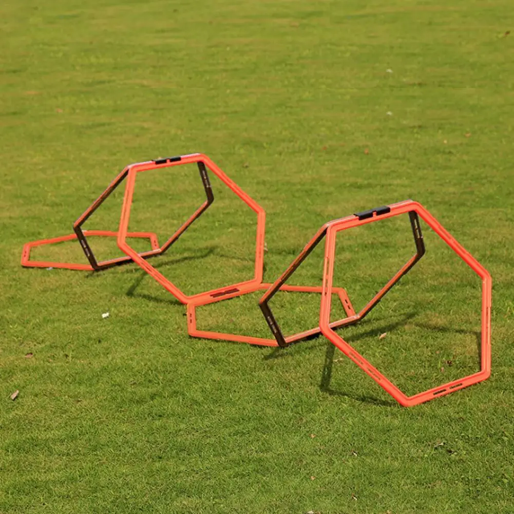 Hexagonal Agility Physical Training Ring Football Trainer 5 Pieces - Image 2
