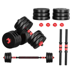 30Kgs Set Adjustable Weight Dumbbell/Barbell