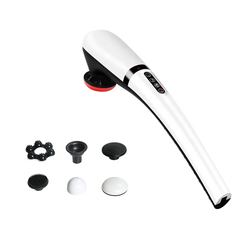 Massage Hammer Electric Vibration Infrared with 6 Heads - Image 2