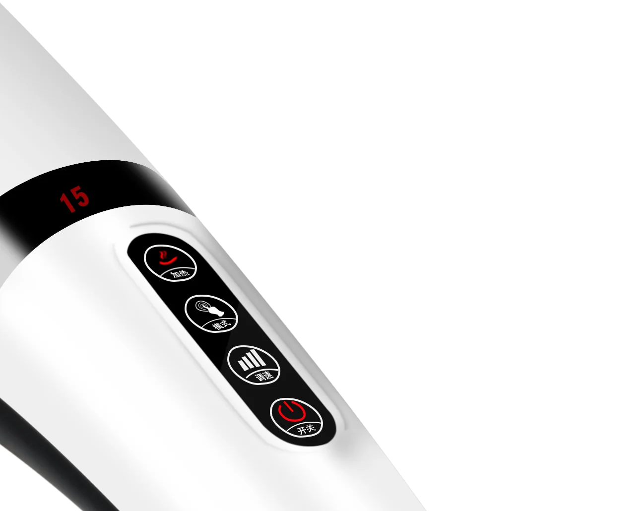 Massage Hammer Electric Vibration Infrared with 6 Heads - Image 6