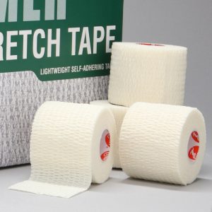 Cramer Eco-Flex Self-Stick Stretch Tape, Cohesive Tape - 5 cm, White