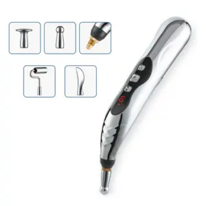 Rechargeable Acupuncture Meridian Pen 5 Heads