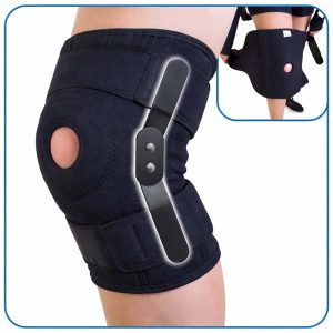 Knee Support with Patella & Hinges