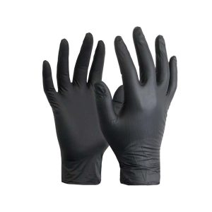 Nitrile Black Gloves Powder Free