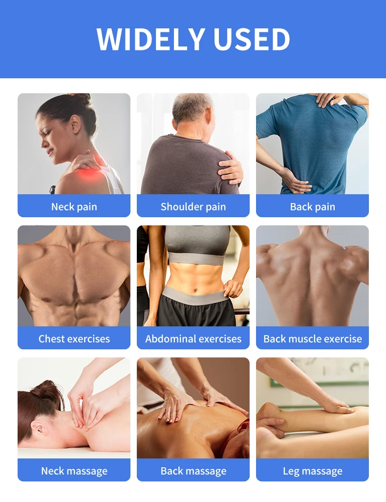 4 In 1 Combo Electrotherapy Pain Relief TENS/EMS Device - Image 4