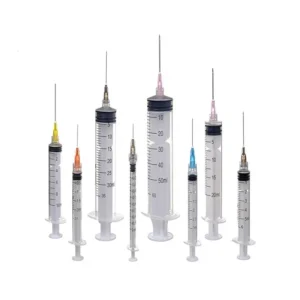 Syringe Disposable with Needles 10 ML - 21G x 11/2"