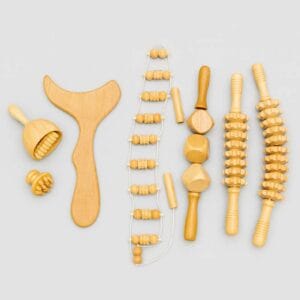 Premium Maderotherapy Wooden Tools 7 In 1