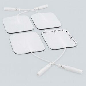 Premium Square Electrode Pads Pack of 4