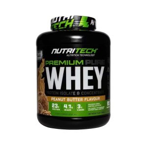 Nutritech Premium Whey Protein Isolate Peanut Butter (2Kg)